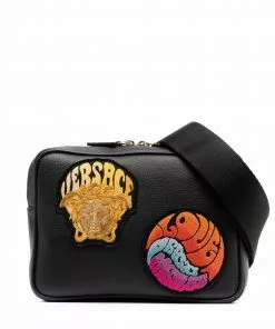 Versace logo belt bag