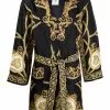 Versace Barocco silk robe