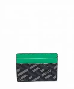 Versace La Greca signature logo cardholder