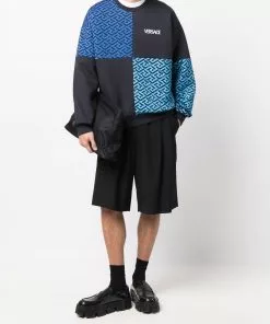 Versace La Greca-print sweatshirt