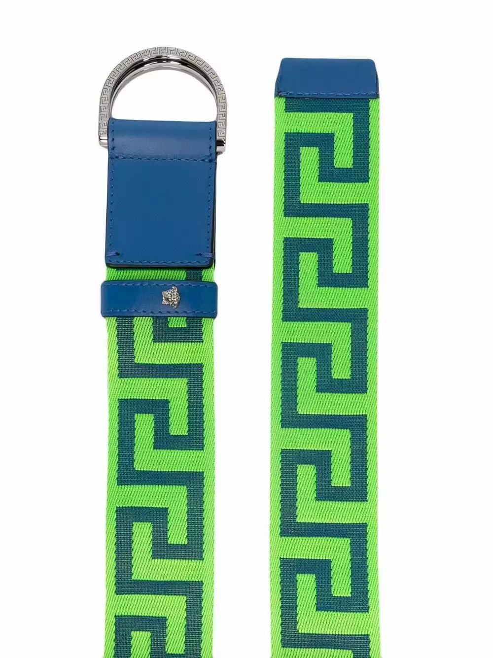 Versace Greca pattern D ring belt 4 Versace Greca-pattern D-ring belt