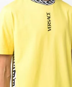 Versace La Greca trim T-shirt