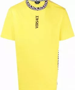 Versace La Greca trim T-shirt