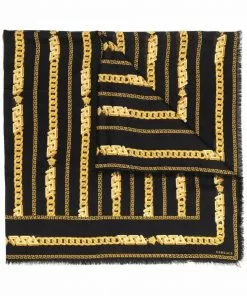 Versace Greca-print maxi scarf