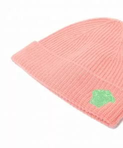 Versace Medusa ribbed-knit beanie