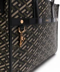 Versace La Greca print tote bag 10 Versace La Greca-print tote bag