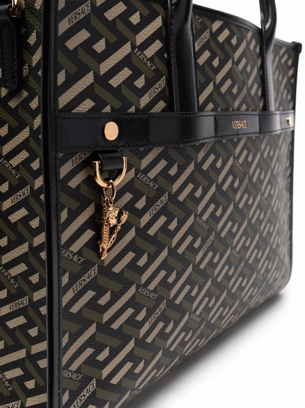 Versace La Greca print tote bag 6 Versace La Greca-print tote bag