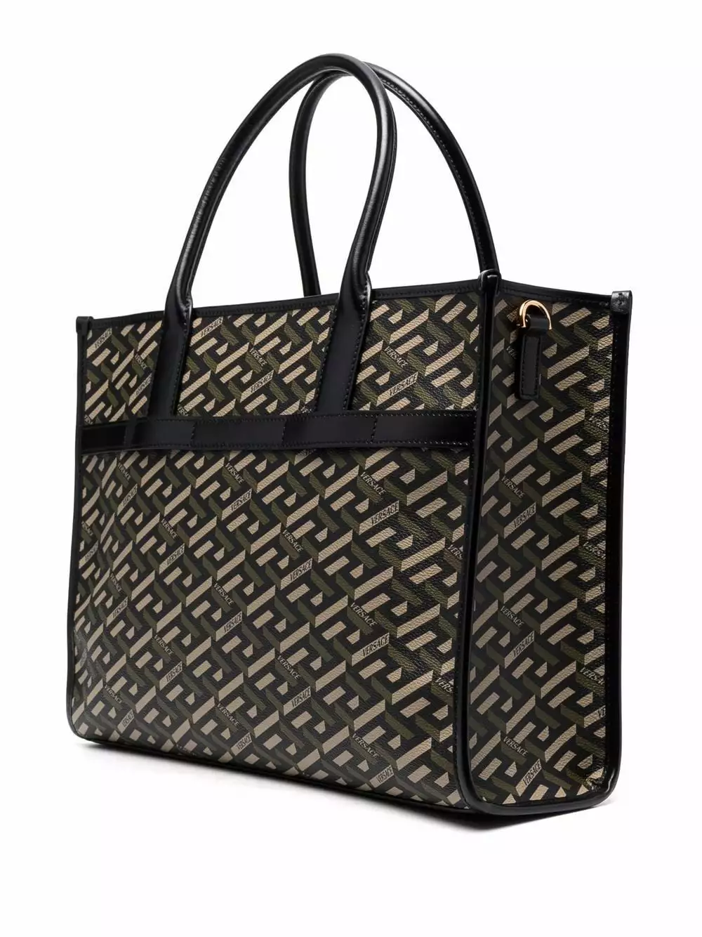 Versace La Greca print tote bag 5 Versace La Greca-print tote bag