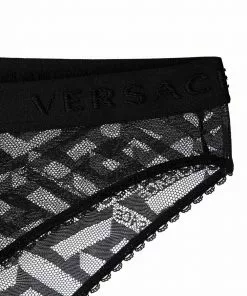 Versace sheer La Greca briefs