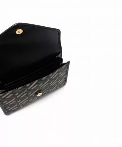 Versace La Greca Signature crossbody pouch