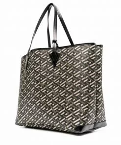 Versace La Greca large tote bag