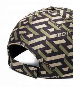 Versace graphic-print six-panel cap
