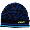 Versace Colour block wool beanie 1 Versace colour-block wool beanie