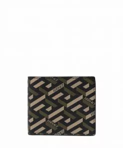 Versace La Greca pattern wallet