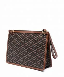 Versace La Greca medium messenger bag