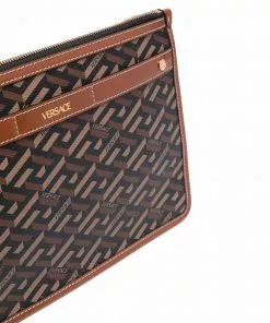 Versace La Greca medium messenger bag