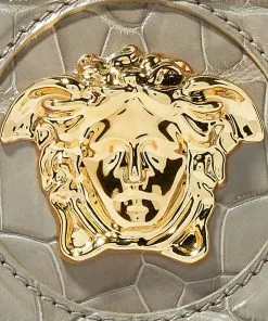 Versace small La Medusa top-handle bag