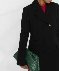 Versace double-breasted coat