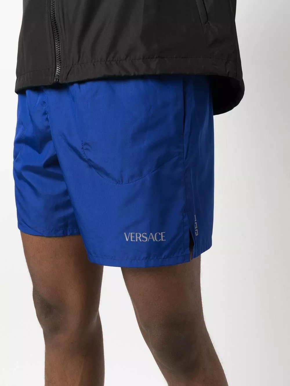 Versace Logo print drawstring shorts 7 Versace logo-print drawstring shorts