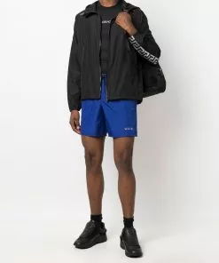 Versace Logo print drawstring shorts 8 Versace logo-print drawstring shorts