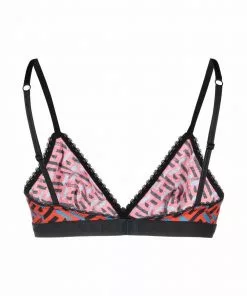 Versace Greca Signature triangle bralette
