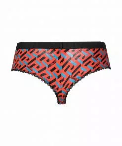 Versace La Greca pattern briefs