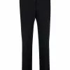 Versace pressed-crease cropped tailored trousers