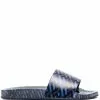 Versace Greca-print slides