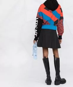 Versace Le Greca print hoodie 11 Versace Le Greca-print hoodie