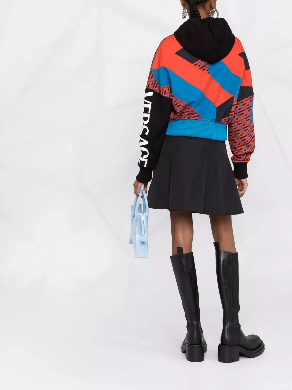 Versace Le Greca print hoodie 6 Versace Le Greca-print hoodie