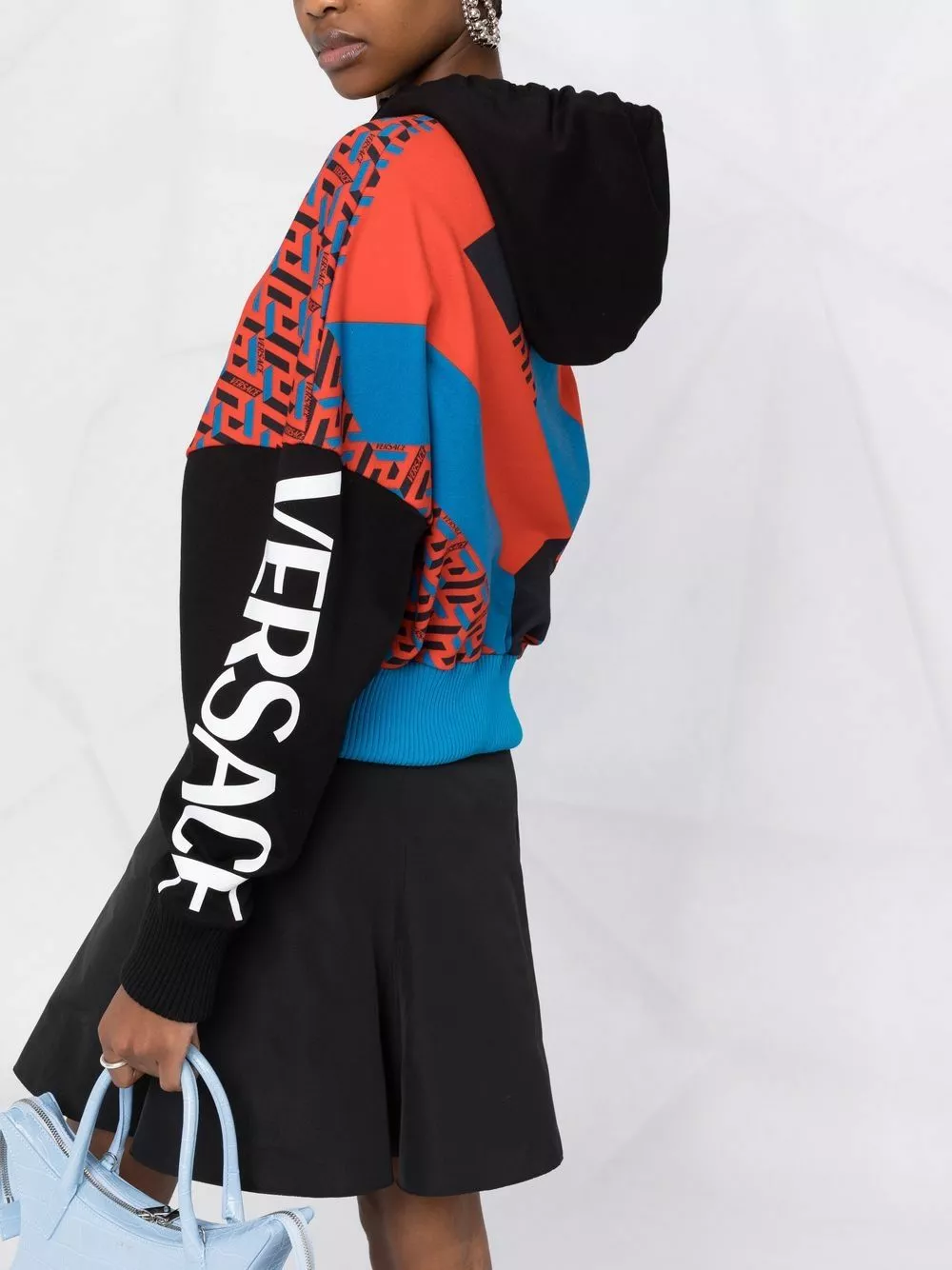 Versace Le Greca print hoodie 5 Versace Le Greca-print hoodie