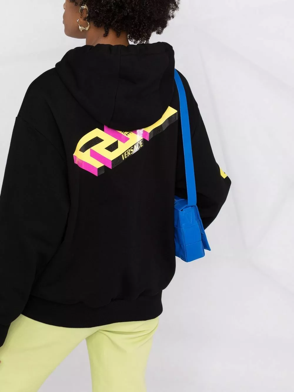 Versace Greca print logo hoodie 5 Versace Greca-print logo hoodie