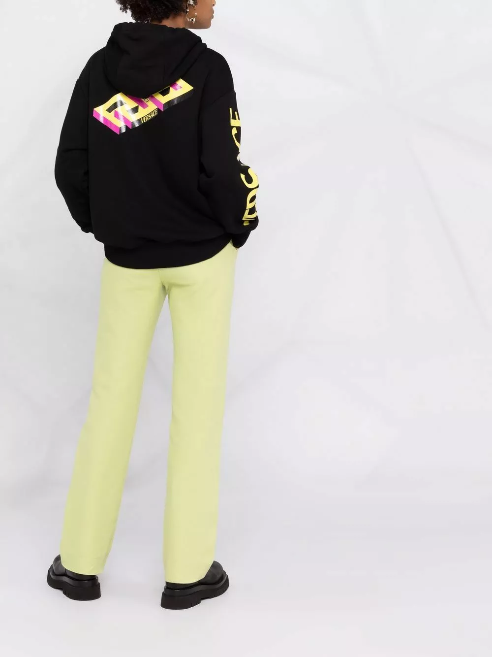 Versace Greca print logo hoodie 6 Versace Greca-print logo hoodie