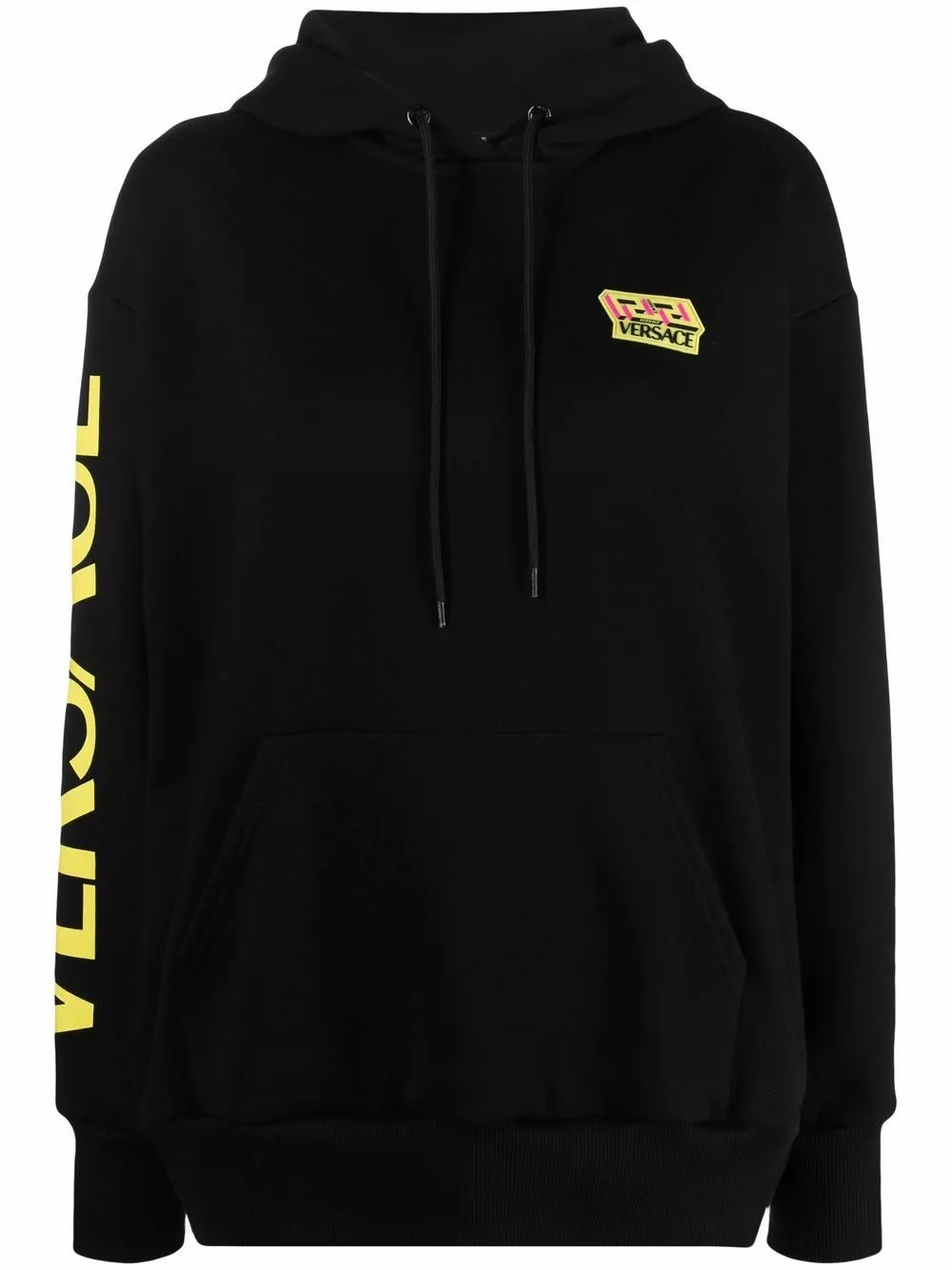 Versace Greca print logo hoodie 3 Versace Greca-print logo hoodie