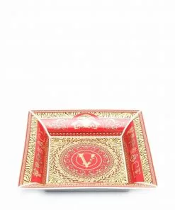 Versace Virtus Holiday 28cm square plate