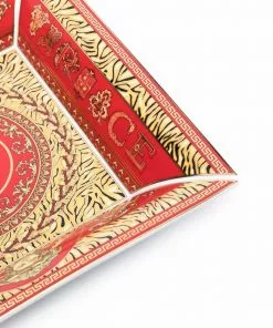 Versace Virtus Holiday 28cm square plate