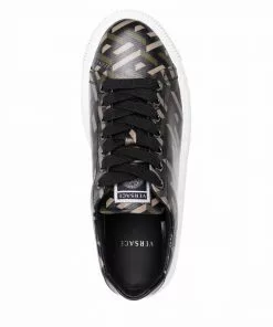 Versace greco-print trainers