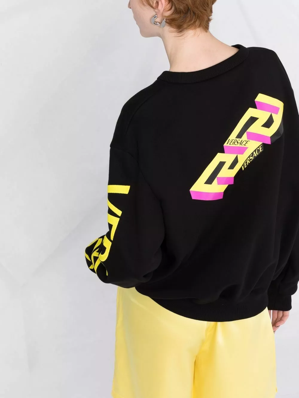 Versace La Greca logo sweatshirt 5 Versace La Greca logo sweatshirt
