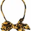 Versace Barocco print silk headband 1 Versace Barocco-print silk headband